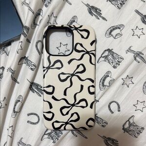Stylish Black and White Phone Case